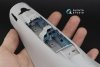 Quinta Studio QDS-32095 Su-30SM 3D-Printed & coloured Interior on decal paper (conversion for Trumpeter Su-30MKK) (Small version) 1/32